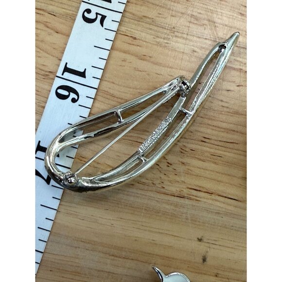 Sarah Coventry Vintage Brooch Set Retro 60's 70's Mid Century, Nature, Grandma C - Picture 6 of 8